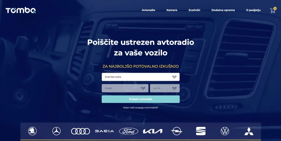 Spletna trgovina Tomba