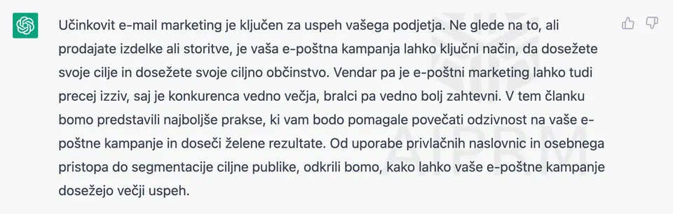 GPT uvod v članek