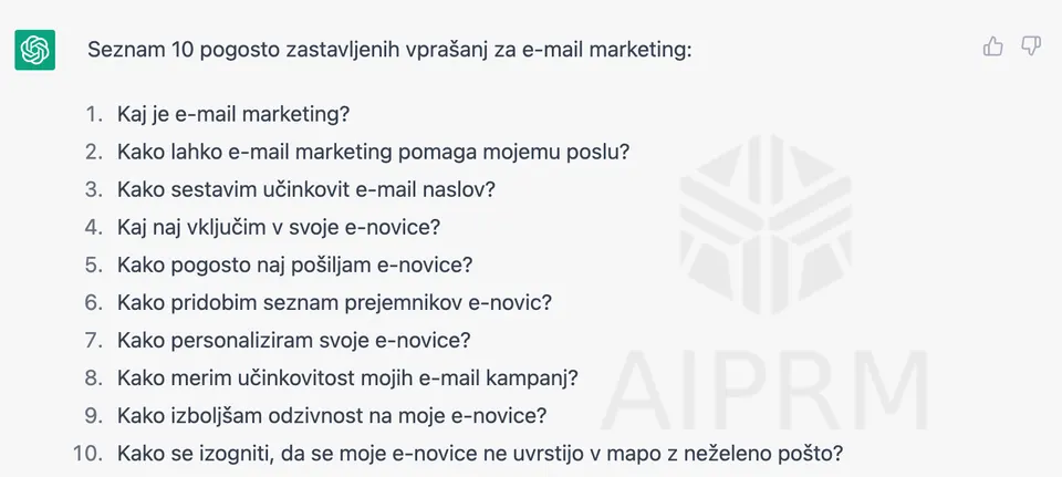 GPT pogosta vprašanja in odgovori