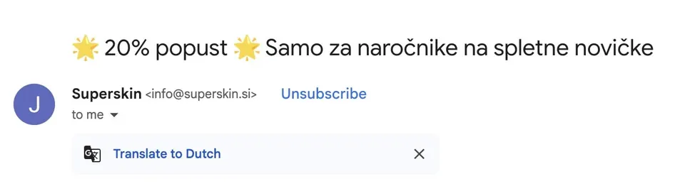 e-novice spletnih trgovcev