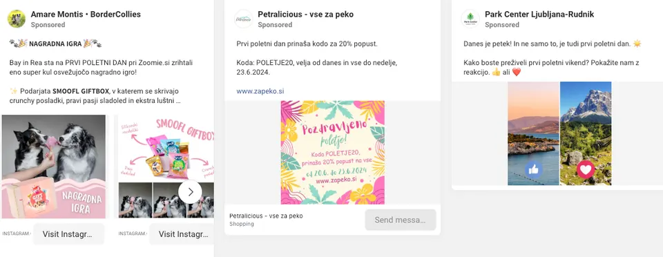 oglasi za prvi poletni dan 