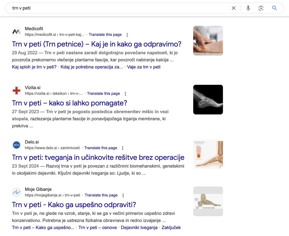 seo optimizacija vsebinski marketing