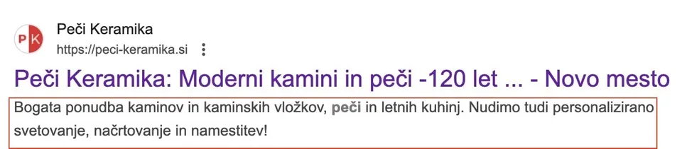 meta opis