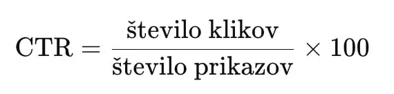 kaj je CTR
