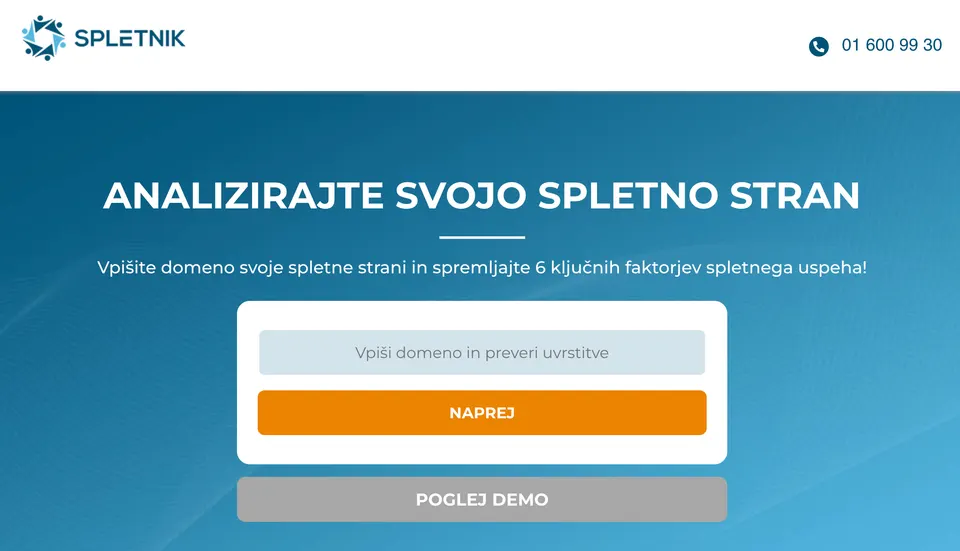 brezplačen seo monitor