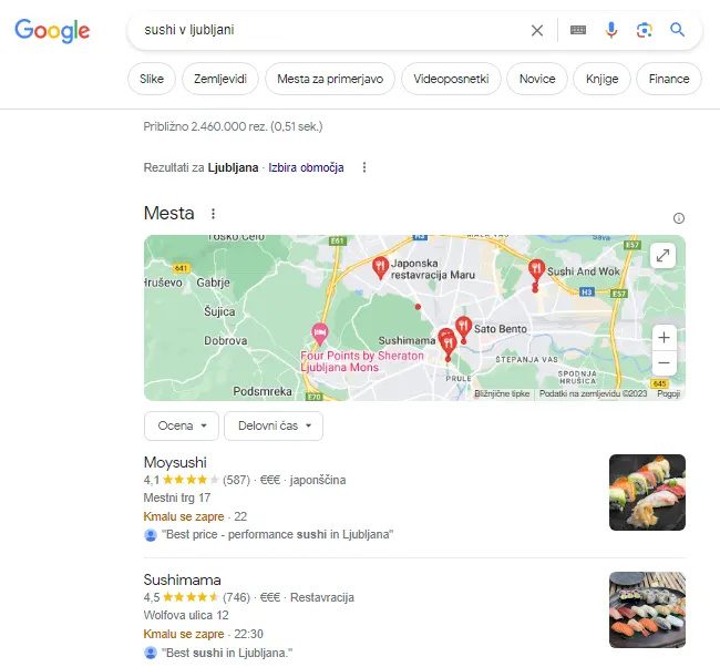 prva stran googla