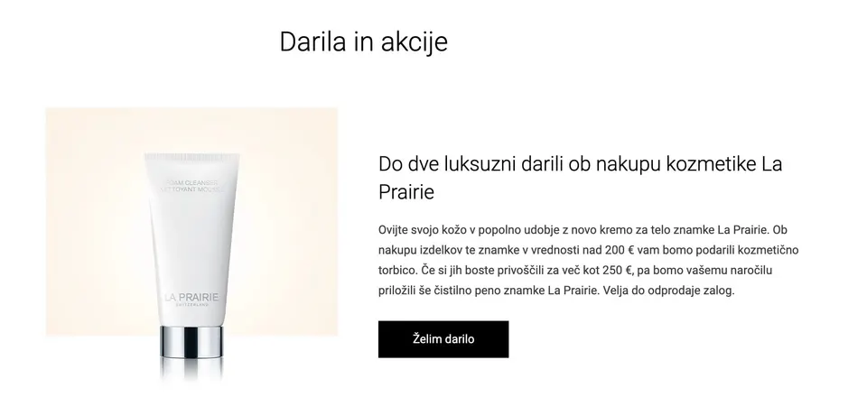 darilo ob nakupu v spletni trgovini