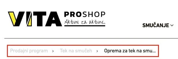 "drobtinice v spletni trgovini"