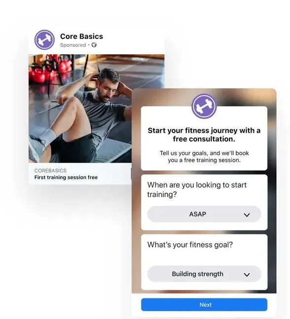 facebook lead forma