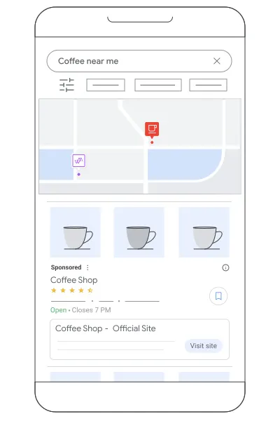 google oglas v google zemljevidu