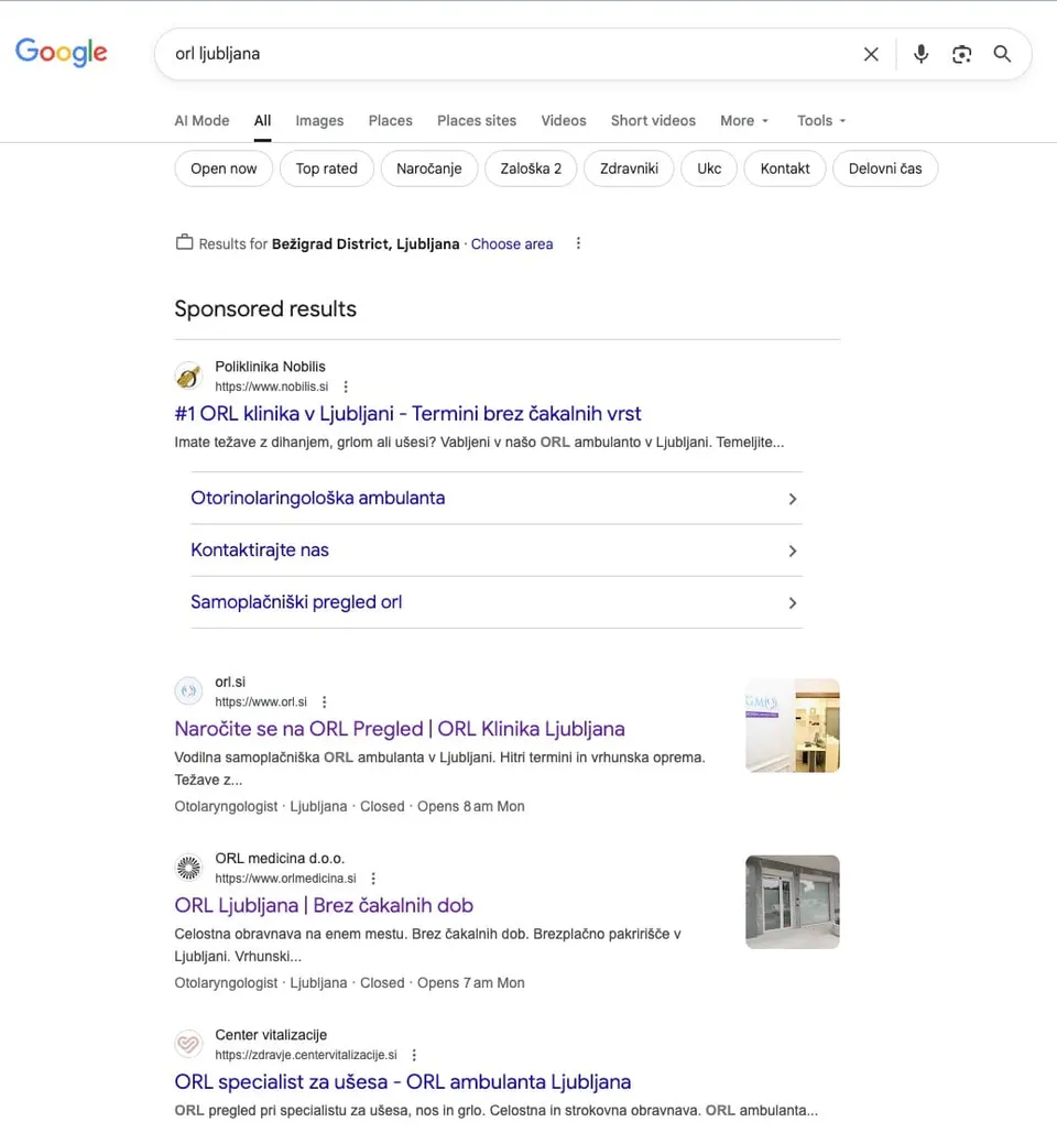 google oglaševanje