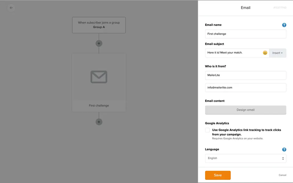 avtomatizacija e-mail kampanje