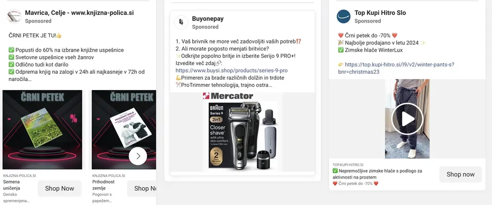 oglasi za črni petek 