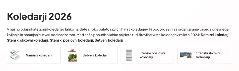 Pomen menijske strukture za spletno trgovino, slika 9