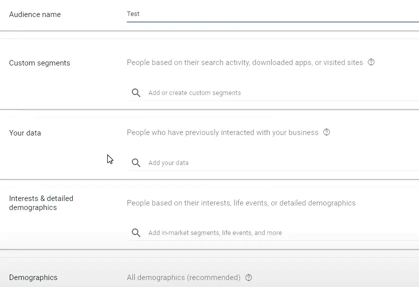 Performance Max kampanja – Google oglaševanje, slika 6