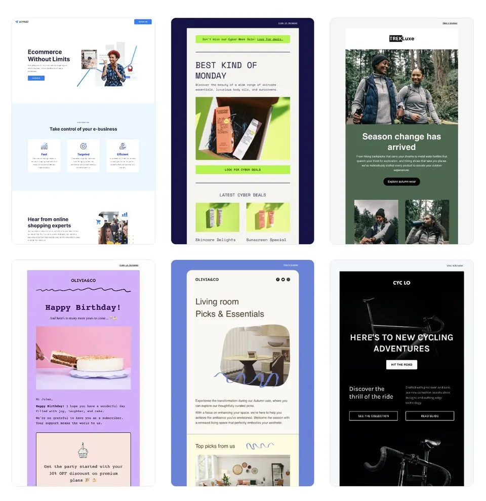 grafične predloge za e-novice