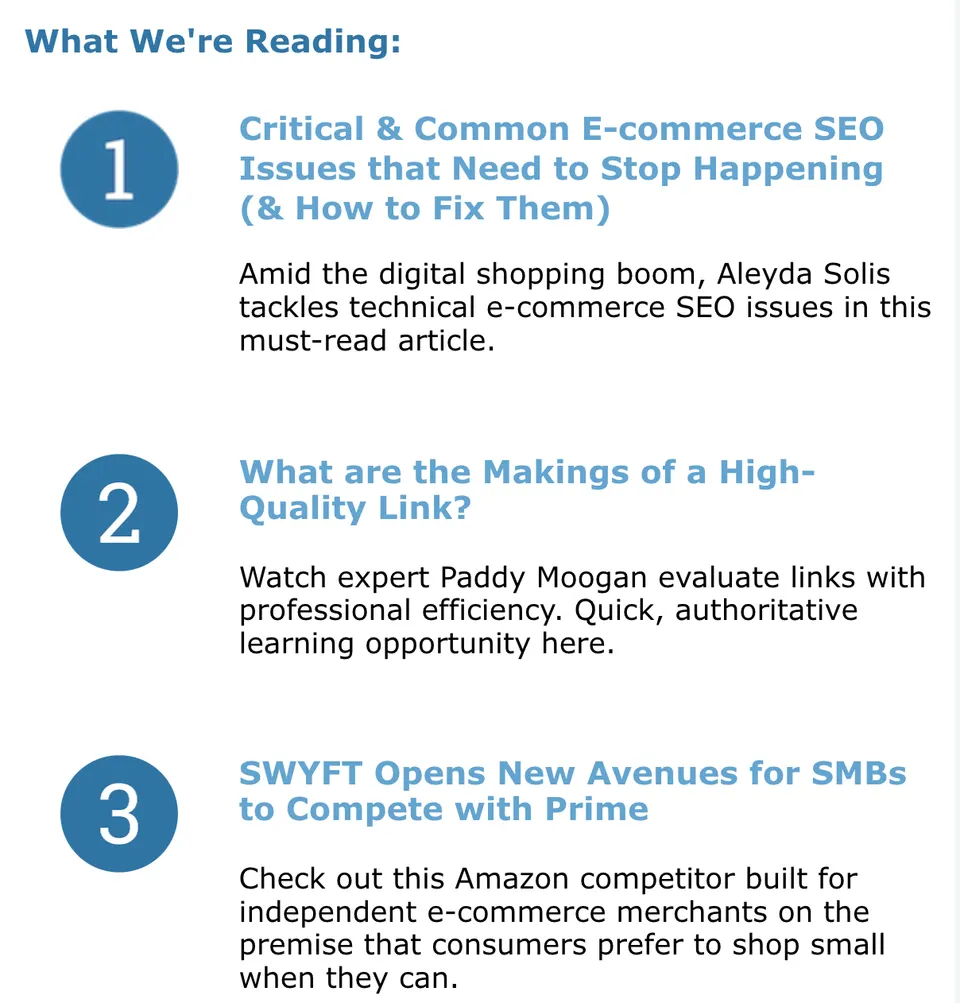 Moz's Top Ten e-novice