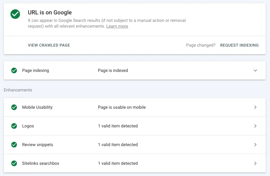 Google Search Console - URL indeksiranje