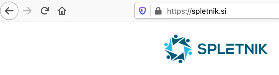 Spletna stran spletnik.si je zaščitena z SSL certifikatom. - Spletnik Blog