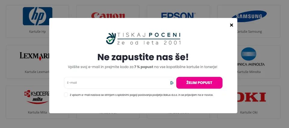 Vse o pop-up sporočilih, slika 4