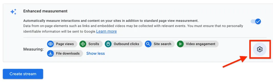 Nastavitev Google Analytics 4