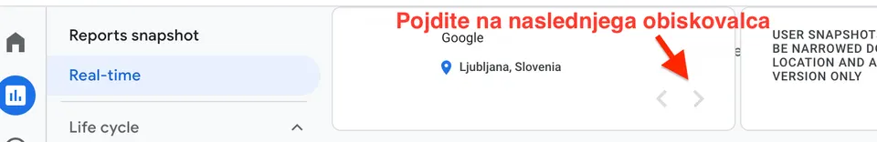 Obiskovalci Google Analytics 4