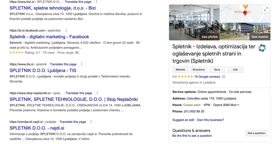 lokalni SEO