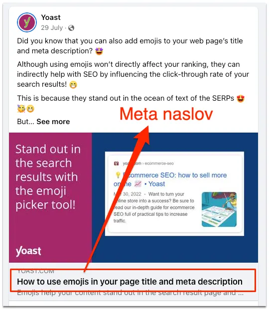 meta naslov socialna omrežja