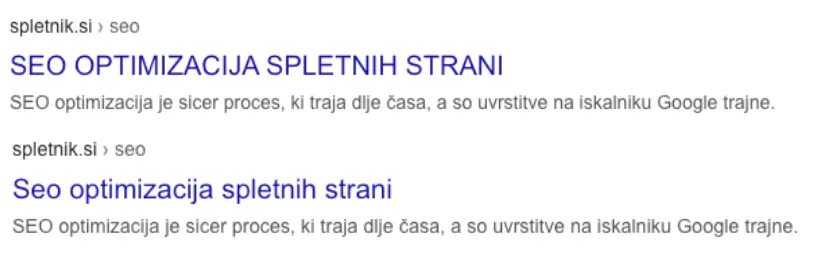 Meta naslov – kaj je in kako ga pravilno napisati, slika 5