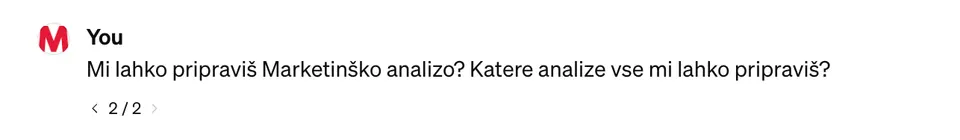 Postavljanje vprašanja chatGPT