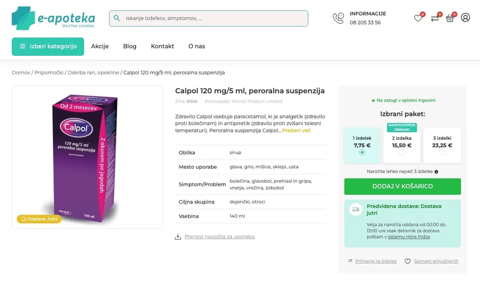 SEO opis izdelka v spletni trgovini