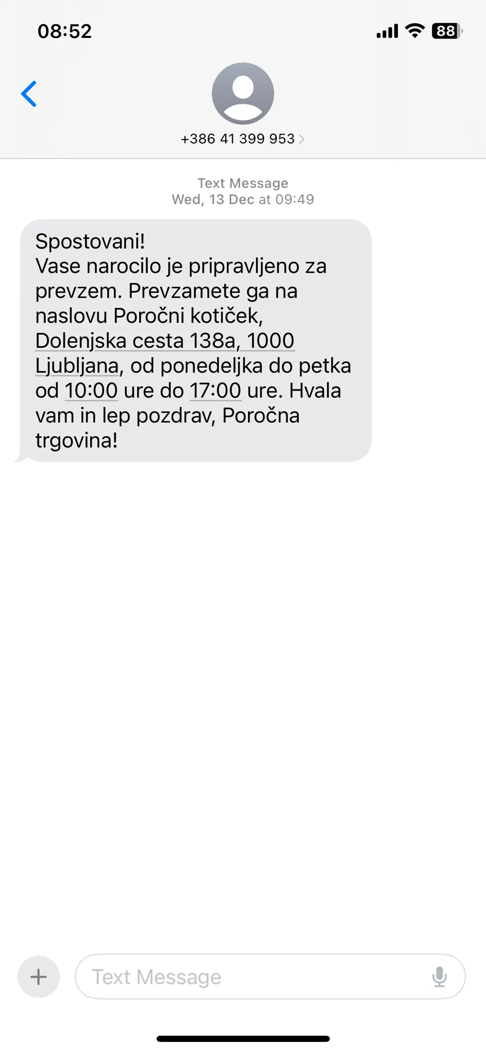sms o odostavi