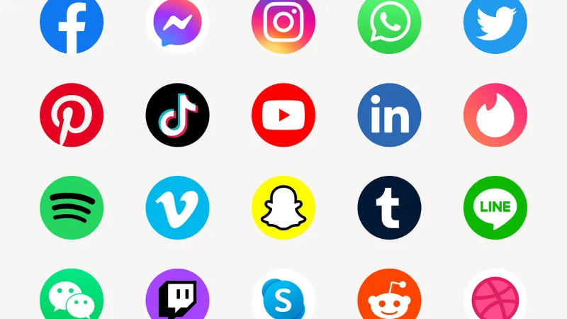 Social media ikone