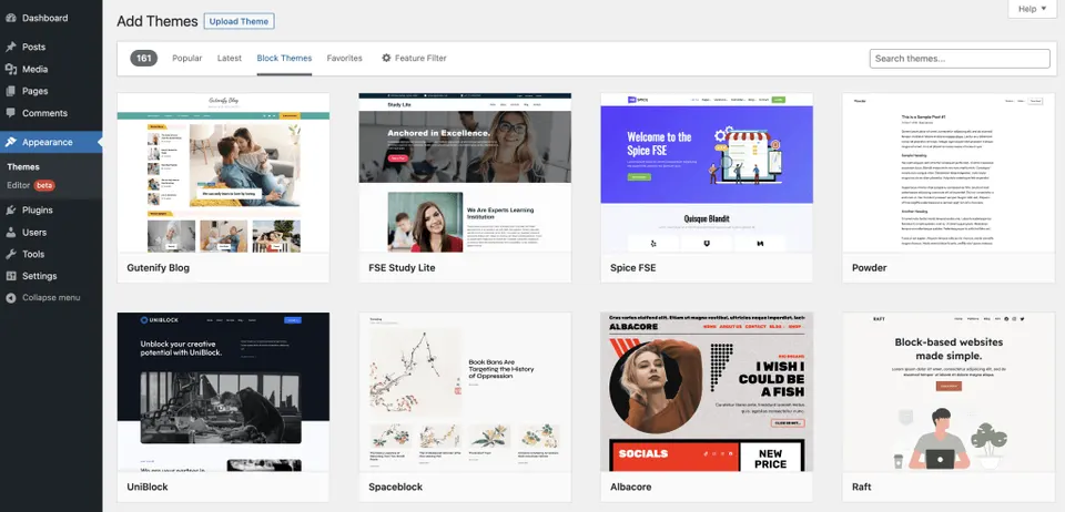 teme za wordpress spletno stran