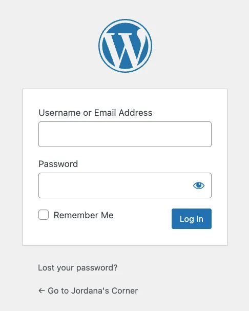 vpis v wordpress urejevalnik