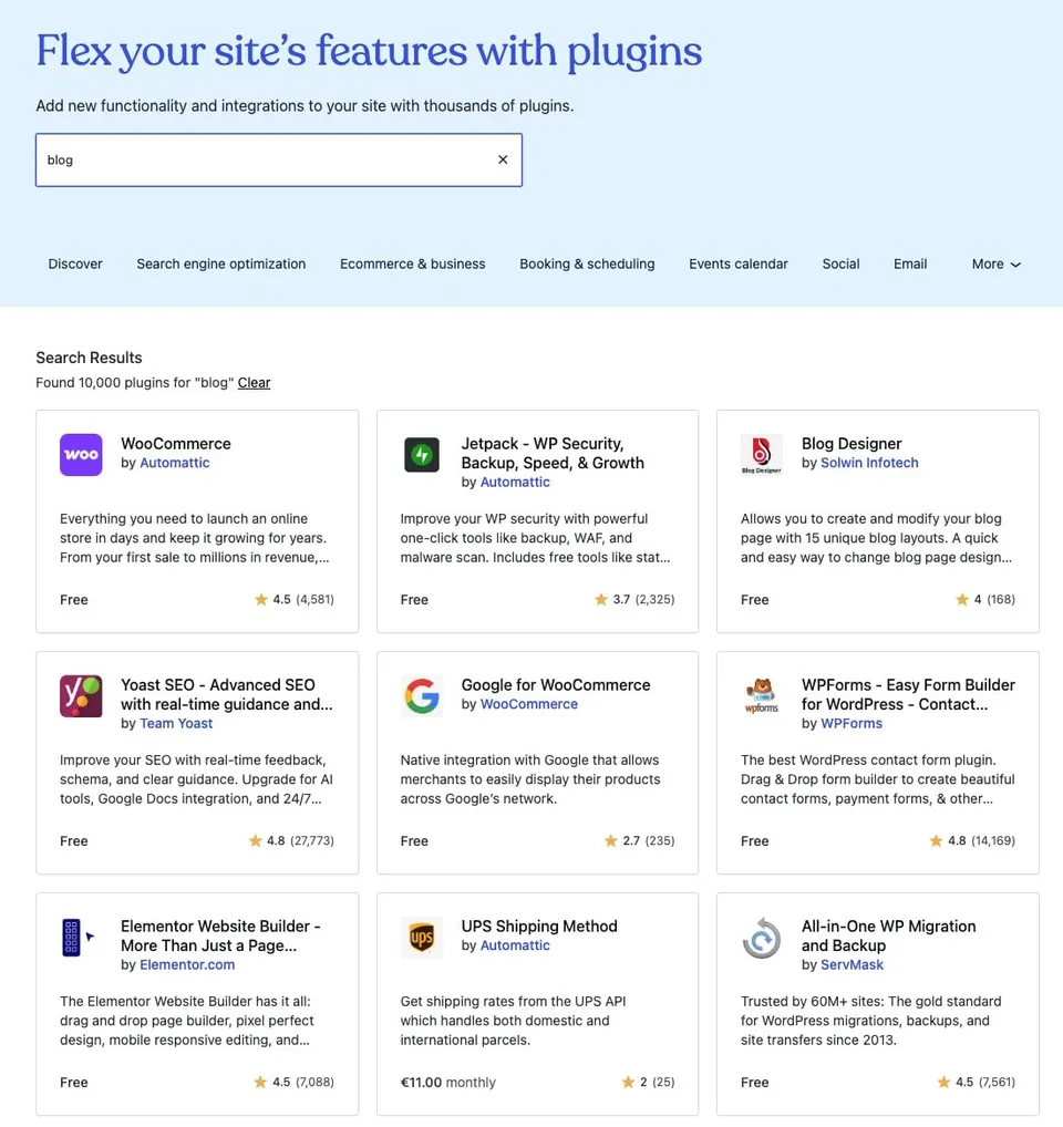 wordpress vtičniki