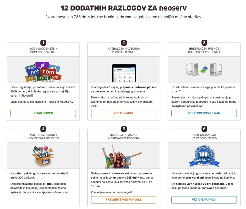 zakaj izbrati neoserve