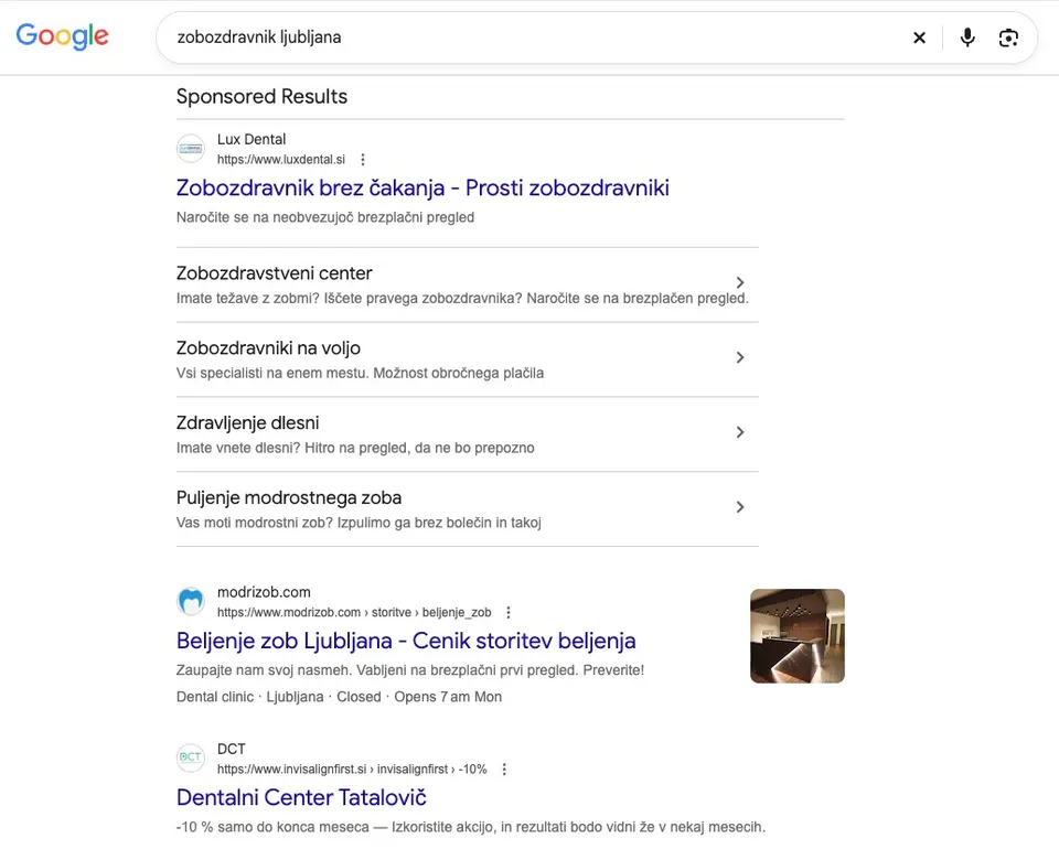 Google oglas