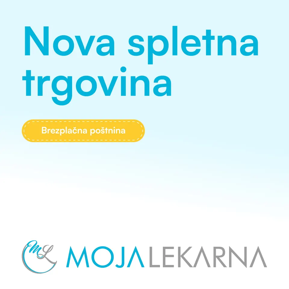 Moja Lekarna Banner: posnetek spletne strani