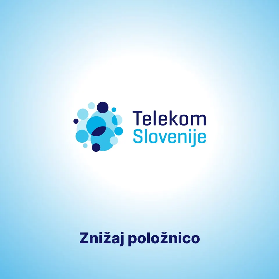 Telekom: posnetek spletne strani