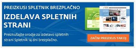 brezplačna prijava na spletnik demo