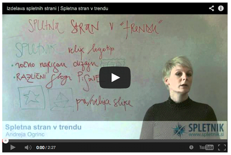 trendi spletnih strani