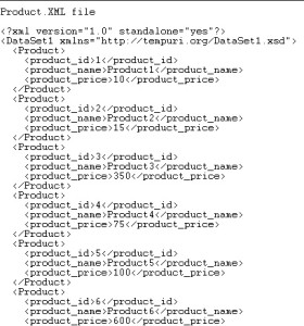XML koda