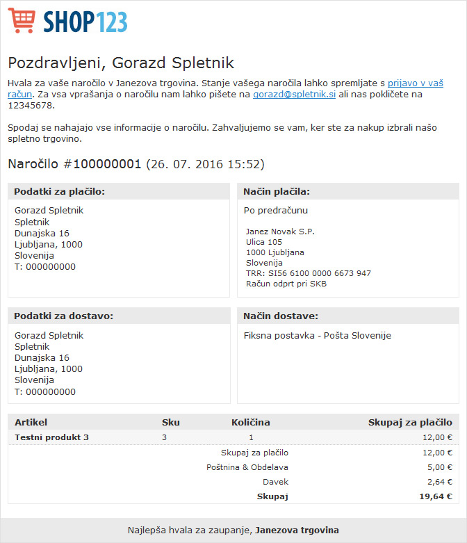 spletna trgovina, spletni nakup, email marketing, e-novice, spletni nakupi, spletna prodaja, internetna prodaja 