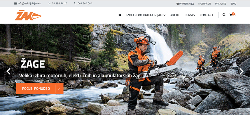 Nakupna pot Žak Ljubljana